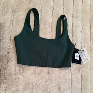 🥳 *SALE* Spiritual Gangster Del Mar Longline Bra, Green, Size Small